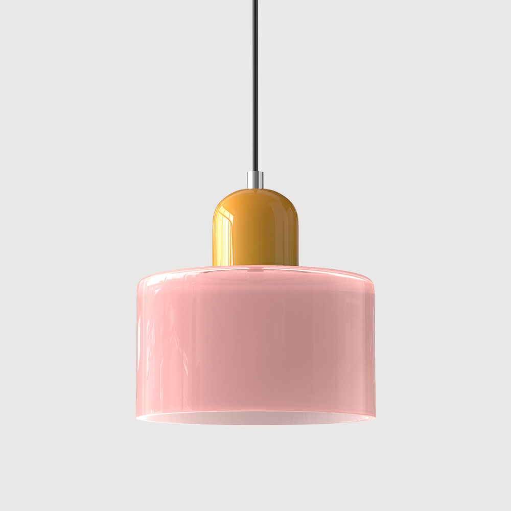 Bauhaus Glass Pendant Lamp - Compact Design with Elegant Finish for Modern Spaces 35