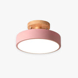 Alaric Modern LED Ceiling Lamp - Stylish Wood & Acrylic Design for Cozy Lighting 6