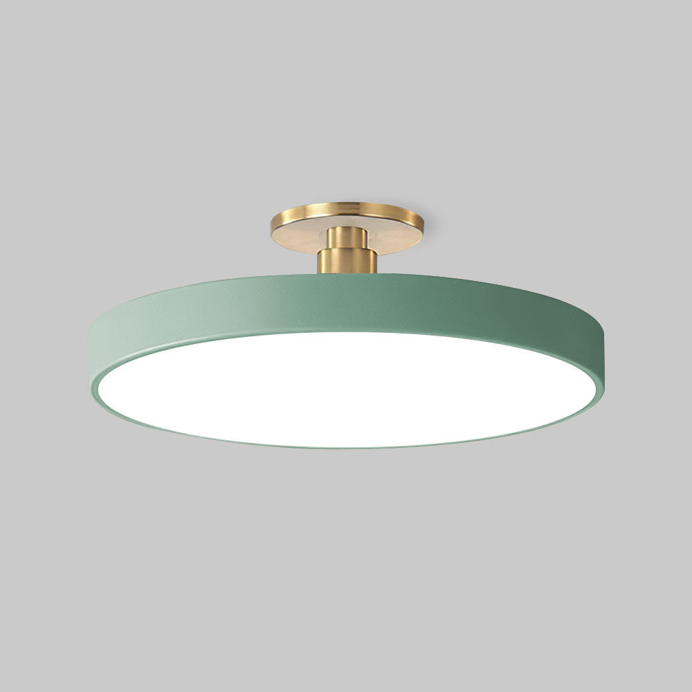 Orbis Flush Mount Ceiling Light - Adjustable LED Fixture with Minimalist Design for Soft Overhead Lighting 5