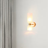 Elegance Double-Head Glass Wall Lamp - Modern LED Sconce for Cozy Lighting 10