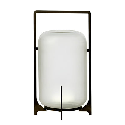 Lumos Waterproof LED Outdoor Lantern - Modern Solar Garden Light with High Light Transmittance 8