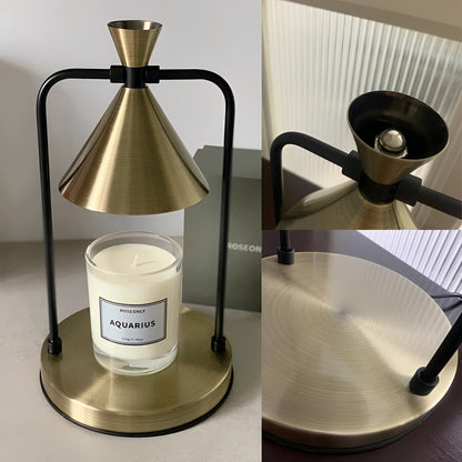 GlowMelt | Dimmable Candle Warmer Lamp with Adjustable Brightness – Elegant Design for Flameless Fragrance 11