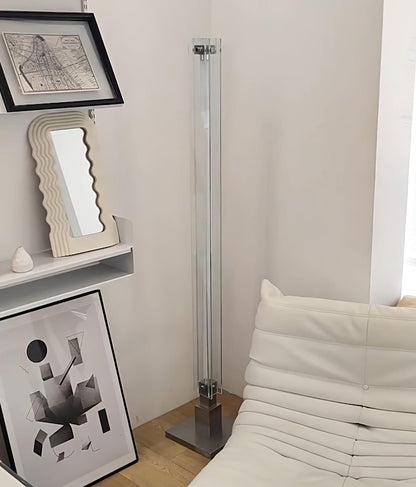 Modern Floor Lamp – Minimalist Glass Design with Integrated LED – Stylish Lighting for Living Room Spaces 6