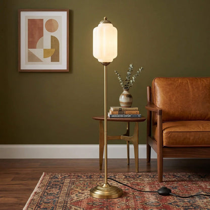 Eloise Collection | Floor Lamp with Unique Retro Glass Design - Stylish Lighting for Living Rooms 43