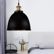 Vintage Industrial Pendant Lamp - Adjustable Metal Shade for Modern Interiors 1