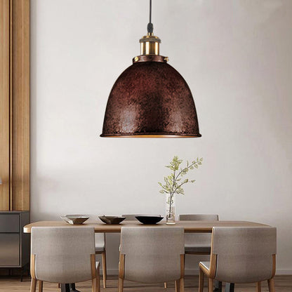Vintage Industrial Pendant Lamp - Adjustable Metal Shade for Modern Interiors 5