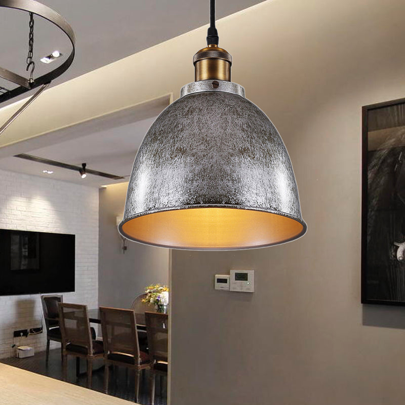 Vintage Industrial Pendant Lamp - Adjustable Metal Shade for Modern Interiors 6