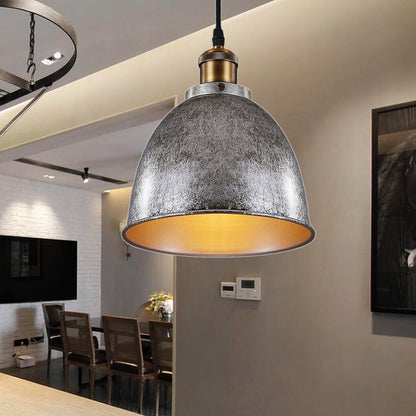 Vintage Industrial Pendant Lamp - Adjustable Metal Shade for Modern Interiors 6