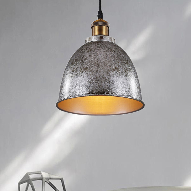 Vintage Industrial Pendant Lamp - Adjustable Metal Shade for Modern Interiors 3