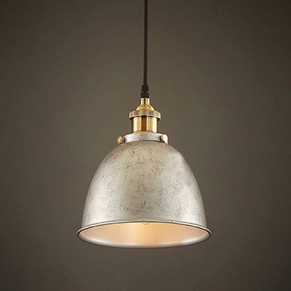 Vintage Industrial Pendant Lamp - Adjustable Metal Shade for Modern Interiors 4