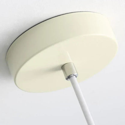Zemras Cream-Colored Pendant Lamp - Rustic Glass Design for Elegant Lighting 10
