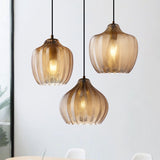 Elegance Glass Pendant Lamp - Scandinavian Design with Adjustable Cord for Modern Interiors 18