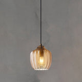 Elegance Glass Pendant Lamp - Scandinavian Design with Adjustable Cord for Modern Interiors 1