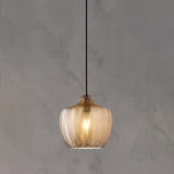 Elegance Glass Pendant Lamp - Scandinavian Design with Adjustable Cord for Modern Interiors 8