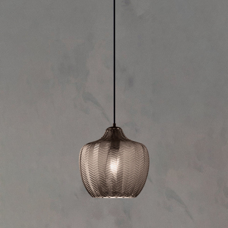 Elegance Glass Pendant Lamp - Scandinavian Design with Adjustable Cord for Modern Interiors 7