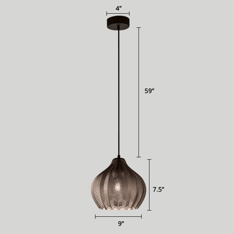 Elegance Glass Pendant Lamp - Scandinavian Design with Adjustable Cord for Modern Interiors 15