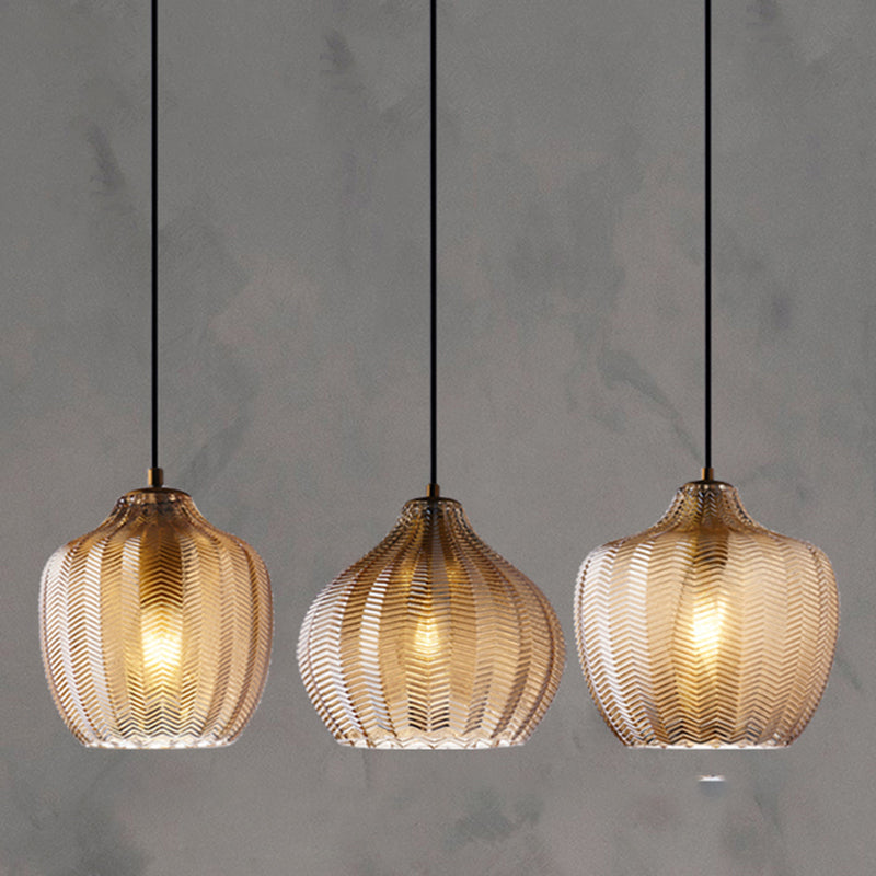 Elegance Glass Pendant Lamp - Scandinavian Design with Adjustable Cord for Modern Interiors 12