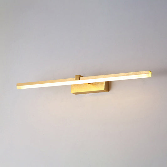 Luxura Gold LED Bathroom Lamp - Modern Design with Energy-Efficient Lighting for Elegant Illumination 1