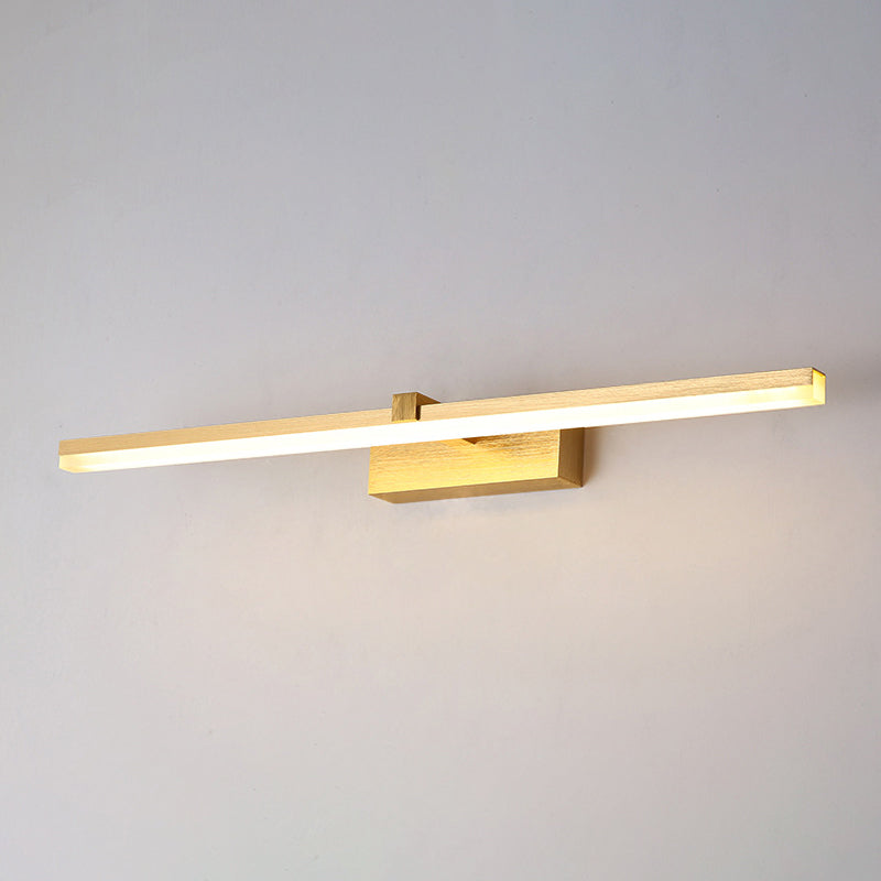 Luxura Gold LED Bathroom Lamp - Modern Design with Energy-Efficient Lighting for Elegant Illumination 2