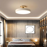 Orbis Flush Mount Ceiling Light - Adjustable LED Fixture with Minimalist Design for Soft Overhead Lighting 19