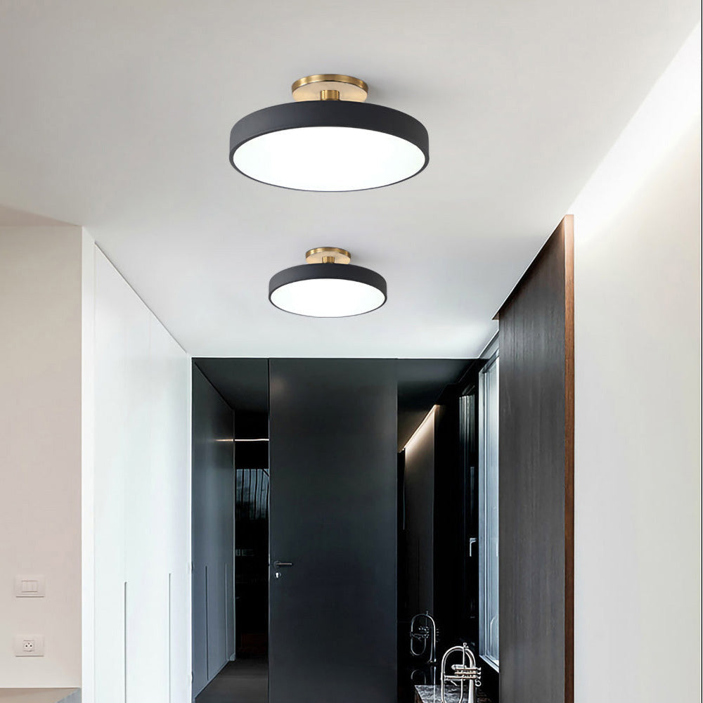 Orbis Flush Mount Ceiling Light - Adjustable LED Fixture with Minimalist Design for Soft Overhead Lighting 2