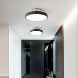 Orbis Flush Mount Ceiling Light - Adjustable LED Fixture with Minimalist Design for Soft Overhead Lighting 2