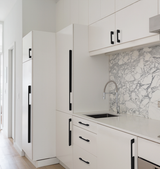 Luxura Brushed Brass Cabinet Handles - Decorative Pulls in Multiple Sizes for Modern Interiors 19