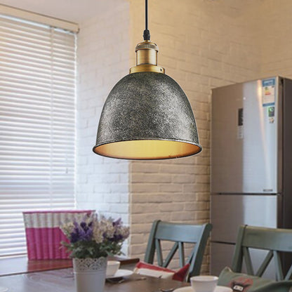 Vintage Industrial Pendant Lamp - Adjustable Metal Shade for Modern Interiors 2