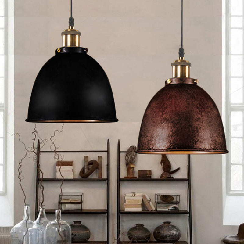 Vintage Industrial Pendant Lamp - Adjustable Metal Shade for Modern Interiors 9