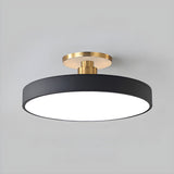 Orbis Flush Mount Ceiling Light - Adjustable LED Fixture with Minimalist Design for Soft Overhead Lighting 1