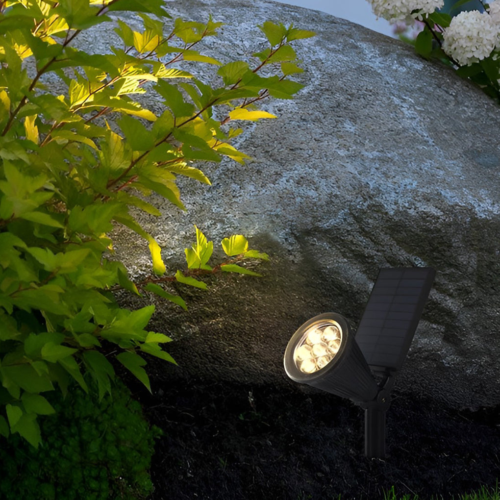 Lumos Solar Powered Spotlights - Waterproof Landscape Light with Dual-Color Modes for Outdoor Illumination 4