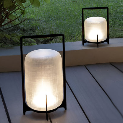 Lumos Waterproof LED Outdoor Lantern - Modern Solar Garden Light with High Light Transmittance 6