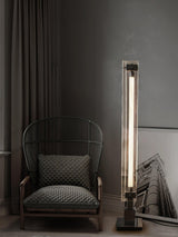 Modern Floor Lamp – Minimalist Glass Design with Integrated LED – Stylish Lighting for Living Room Spaces 8