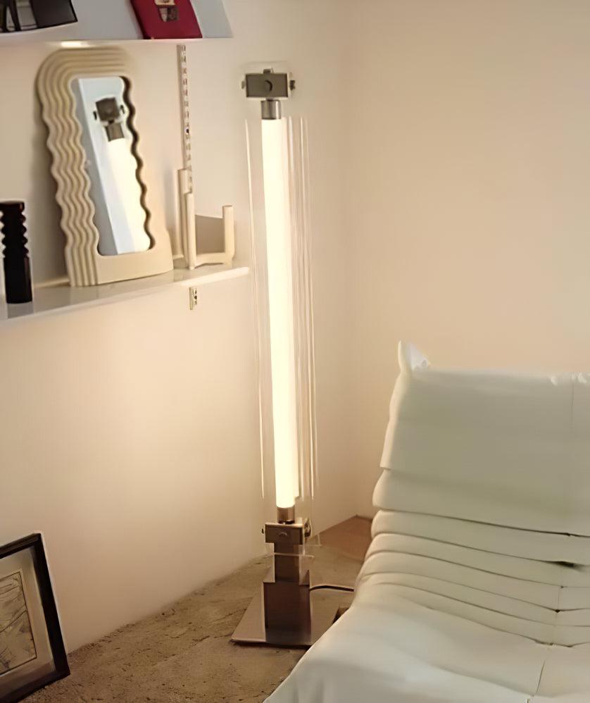 Modern Floor Lamp – Minimalist Glass Design with Integrated LED – Stylish Lighting for Living Room Spaces 19