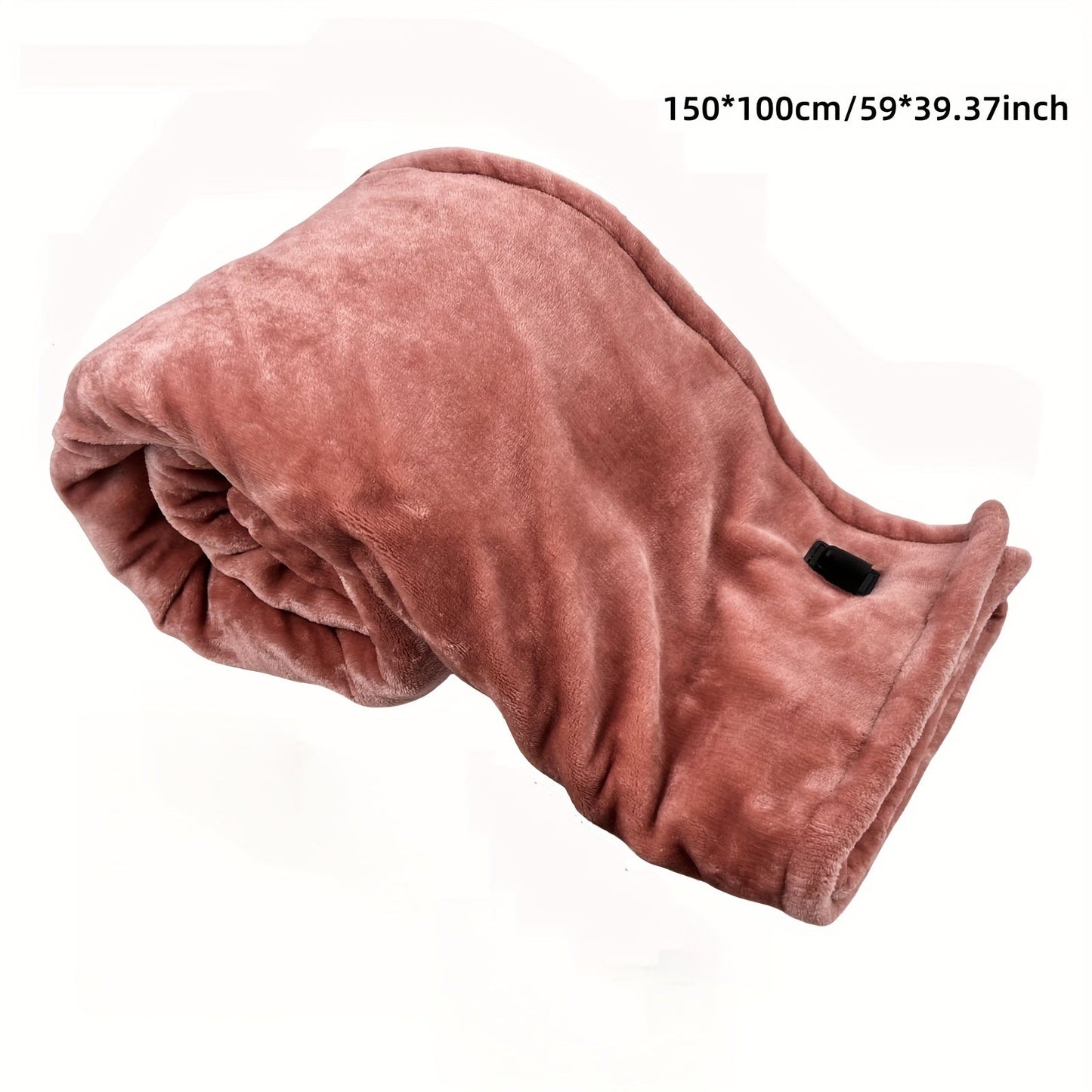 Zemra 12V Heated Car Blanket - Soft Flannel with Overheat Protection for Warmth on the Go 8
