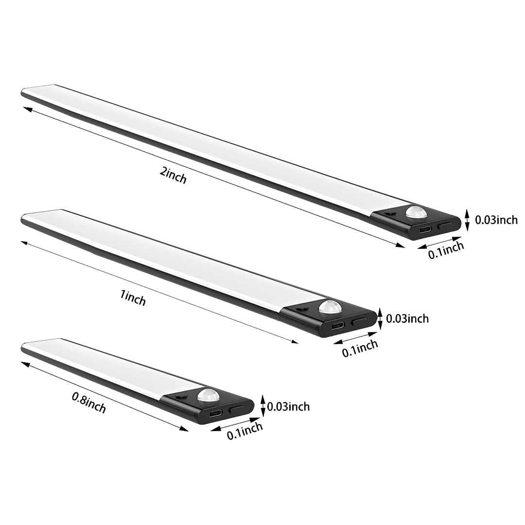 Ultra-Slim Under Cabinet Light with Motion Sensor & Adjustable Color – Versatile LED Lighting for Kitchen Cabinets 19