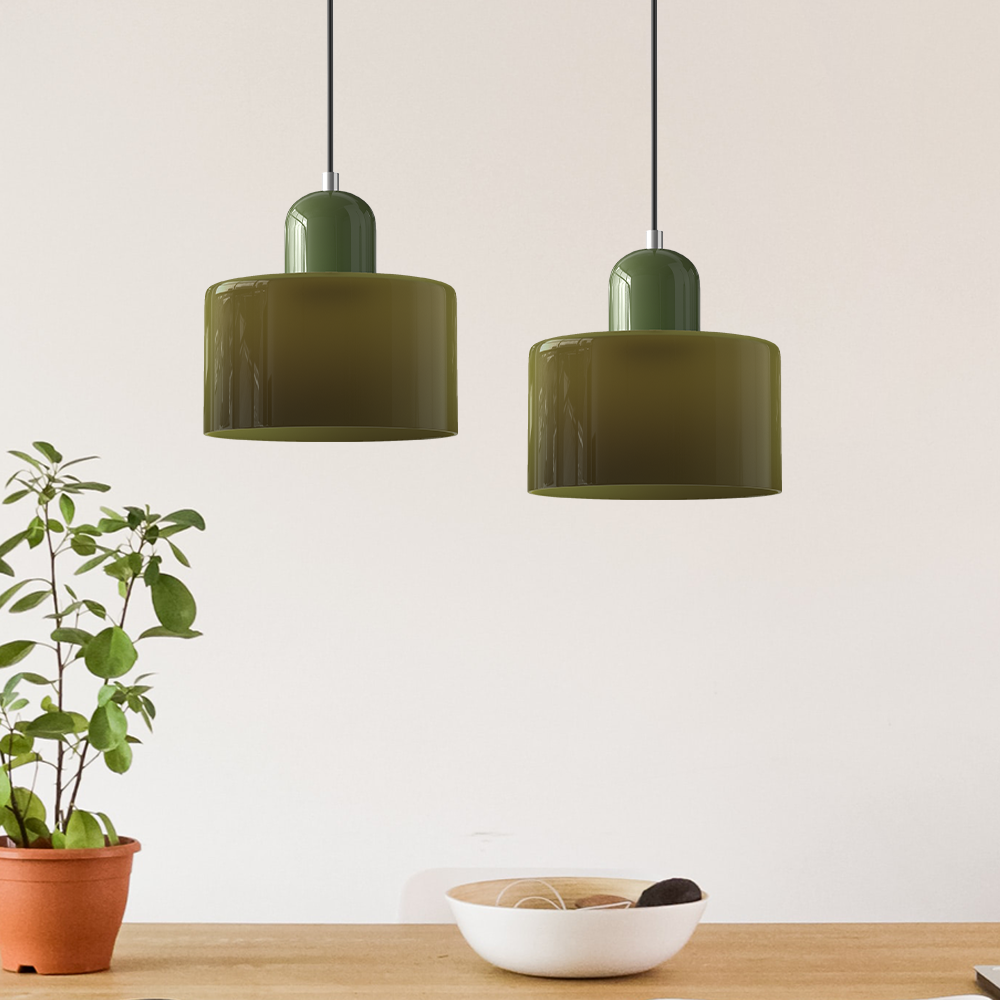 Bauhaus Glass Pendant Lamp - Compact Design with Elegant Finish for Modern Spaces 41