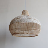Artisan Woven Rattan Pendant Light with Softened Structure - Elegant Kitchen Pendant Lighting for Warm Ambiance 6