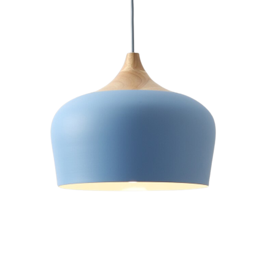 Deo Nordic Minimalist Pendant Light - Modern Design with Wooden Accent for Elegant Spaces 4