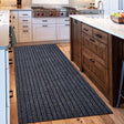 Stripe-Patterned Hallway Runner Rug - Non-Slip, Durable Design for Safety and Style 1