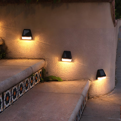 SolarStep Dusk-to-Dawn LED Solar Step Lights - Waterproof Outdoor Lighting for Safety and Style 1