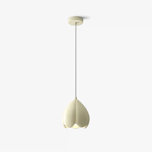 Zemras Cream-Colored Pendant Lamp - Rustic Glass Design for Elegant Lighting 6