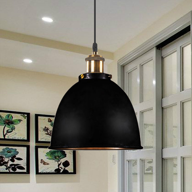 Vintage Industrial Pendant Lamp - Adjustable Metal Shade for Modern Interiors 8