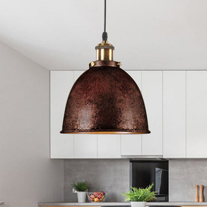 Vintage Industrial Pendant Lamp - Adjustable Metal Shade for Modern Interiors 7