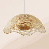 EcoChic Bamboo Pendant Lamp - Handcrafted Natural Lighting for Home Decor 8