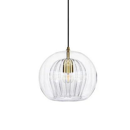 Zenelle Smoked Glass Light Pendant