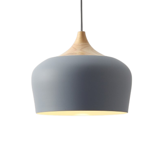 Deo Nordic Minimalist Pendant Light - Modern Design with Wooden Accent for Elegant Spaces 3