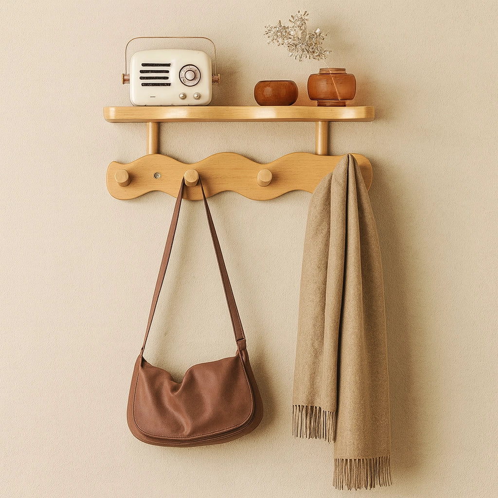 Hinora Wall Mounted Shelf Rack