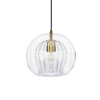 Zenelle Smoked Glass Light Pendant