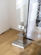 Modern Floor Lamp – Minimalist Glass Design with Integrated LED – Stylish Lighting for Living Room Spaces 22